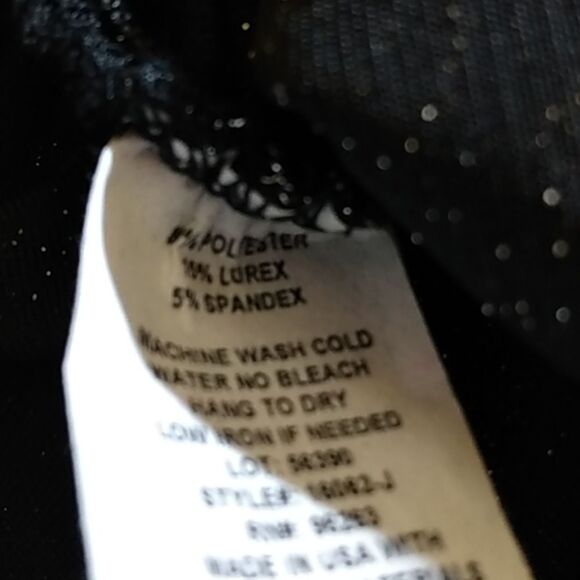 Forever Rose Couture, formal metallic ruched dress - Picture 12 of 13